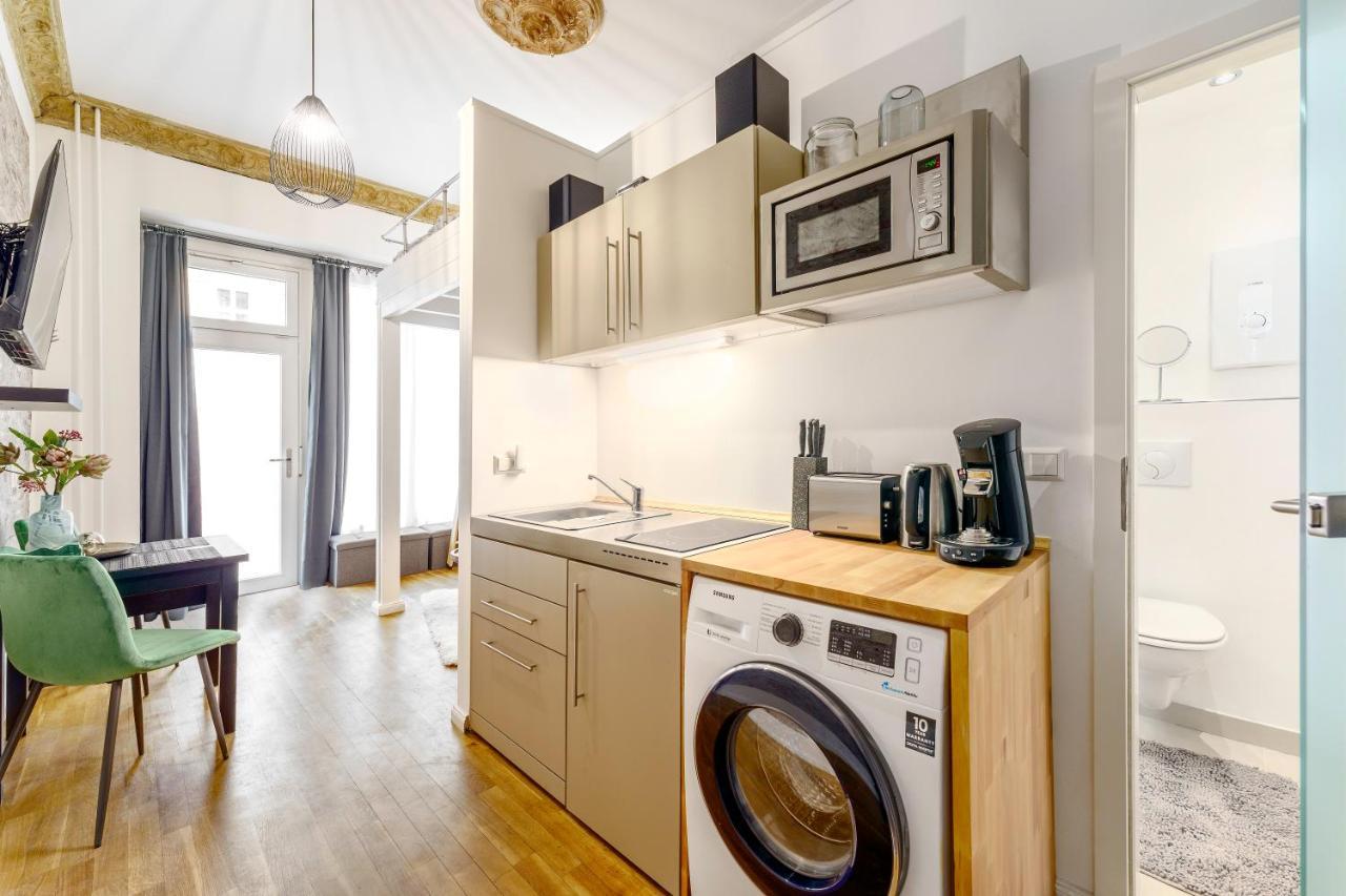 The Koburger Vh, Studio For Up To 4 With High Bed Berlín Exteriér fotografie
